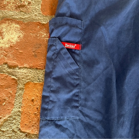 Dickies EDS Signature Women Scrubs Blue Pant Natural Rise Pull-On Size XL - Picture 2 of 16